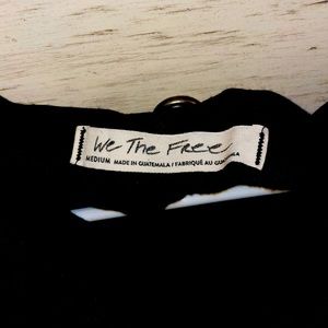 Black we the free  shirt